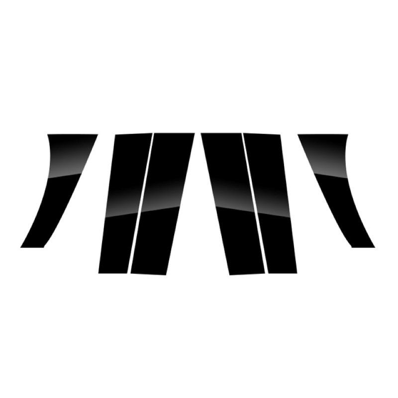 Высокое качество для Mitsubishi Outlander 2006-2012, полированная стойка, накладка на окно, колонка до н. э.