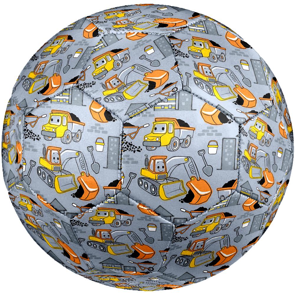 excavator Theme Size 5 Soccer Ball, Suitable for Both Indoor and Outdoor Matches, a Gift Suitable for Everyone.