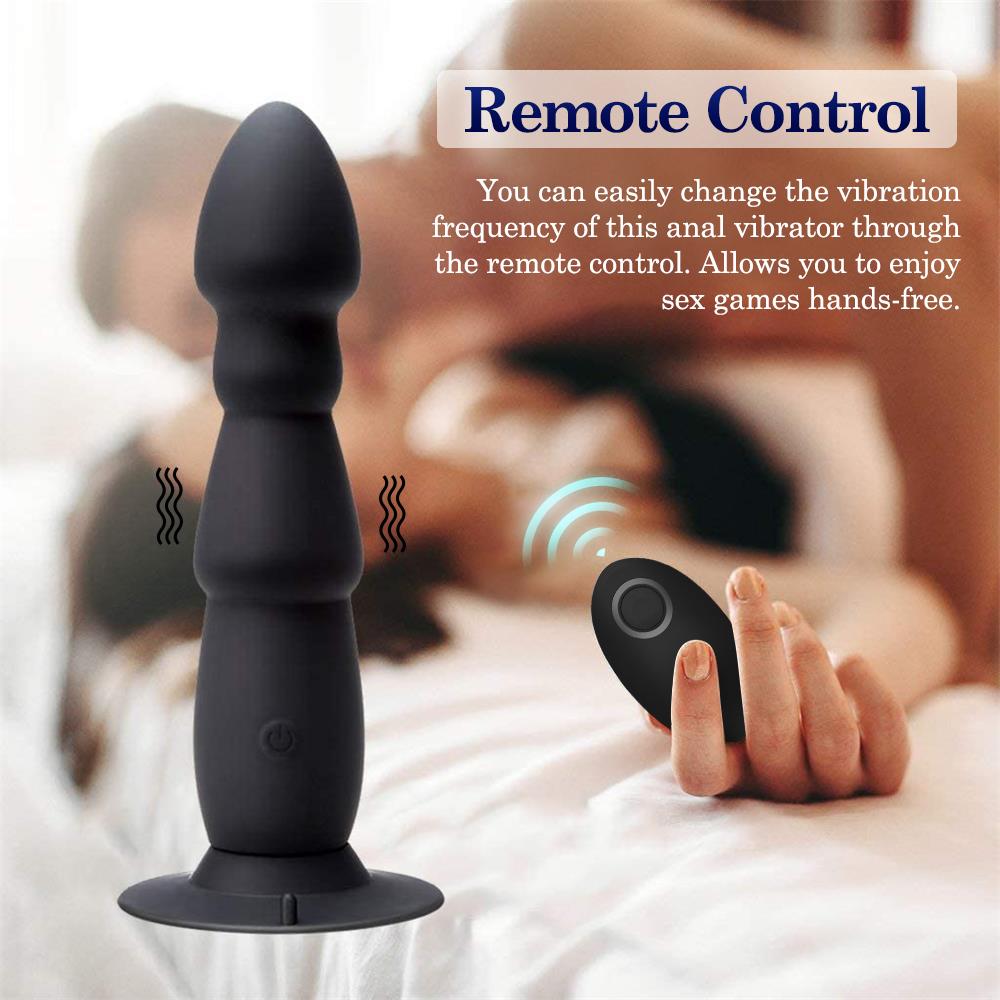 10 скоростей, беспроводной пульт дистанционного управления, анальный фаллоимитатор, мужской массажер простаты, сильная присоска, унисекс, стимулятор точки G, анус, пенис, вибратор, секс-игрушки
