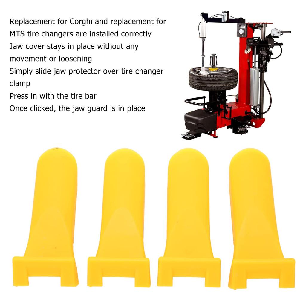 Wheel Rim Guard for Tire Changer 4 Pcs Wheel Rim Guard Protector Plastic Insert