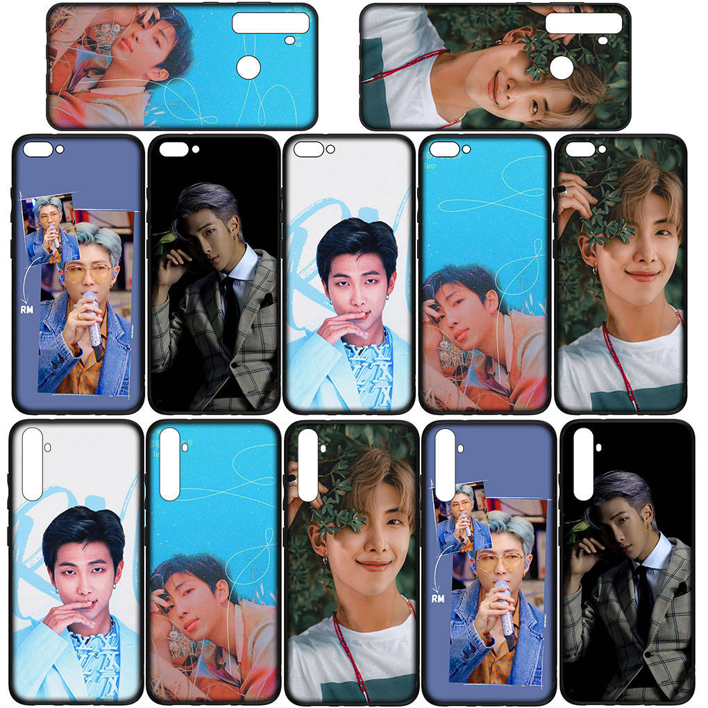 Для Samsung Galaxy S24 S23 iPhone 16 15 14 Xiaomi Redmi Note 13 12 11 10 8 Plus 9 Pro Max X XR 14CЧехол для iPhone Nam joon Kim RM Kpop OPPO Huawei Cover