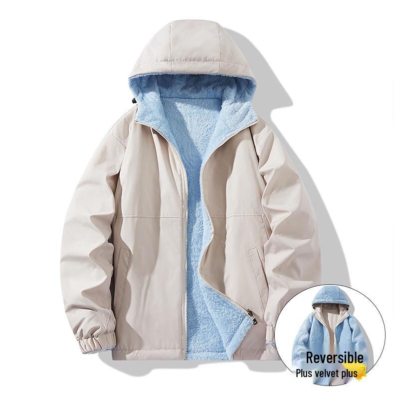 Tucano Мужская куртка с капюшоном на плюшевой подкладке