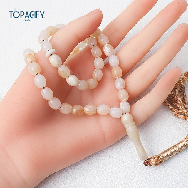 Палестина 45-бусинная ручная молитвенная розария - Исламские молитвенные бусины