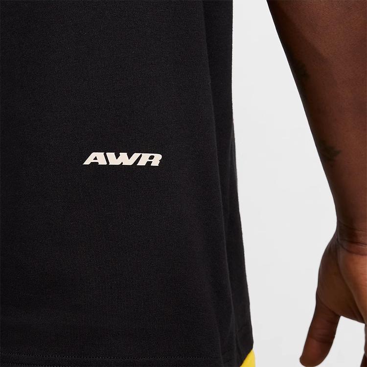Nike Футболка Burrow из коллекции X NOCTA LArt (Азия) Черная уличная одежда унисекс FD2206-010