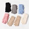 Touch Screen Warm Gloves Knitting All Finger Gloves Daily Knitted Mittens  for Autumn Winter