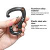 Large Carabiner Clip High-strength Strong Load-bearing Rustproof Lightweight Heavy-Duty Strong D-Ring Carabiner Tool