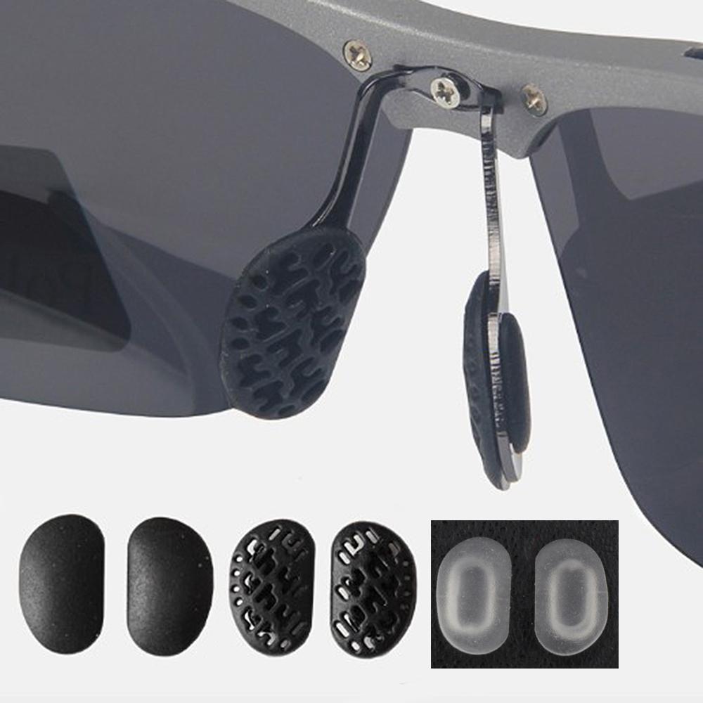 10Pairs(20pcs) Black Anti Slip Rubber Nose Pads For Eyeglasses Sunglass Spectacles Eyewear Push On Glasses Nose