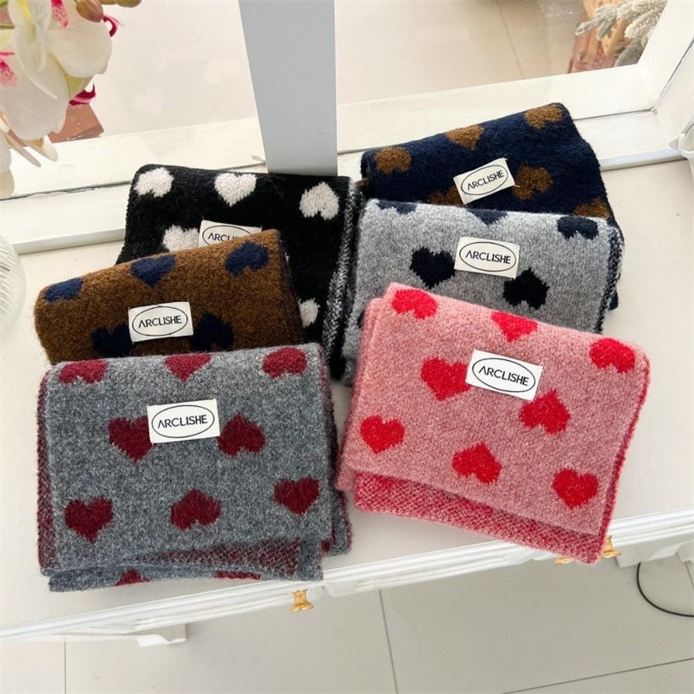 Autumn Winter Kids Knitted Muffler Soft Kids Neckerchief Korean Children's Scarves Neck Warmer
