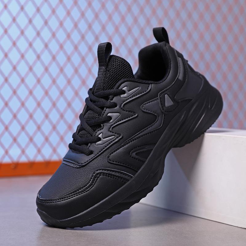 Женская обувь осенняя спортивная обувь женская кожаная водонепроницаемая весенне-осенняя беговая обувь легкая с мягкой подошвой для студентов и пап