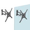 Support mural plat TooQ - Extensible 40cm - VESA 400x400 - 30kg max - Noir