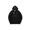 X The Hundreds Small Logo Print Hoodie Men Tops Black 596749-01
