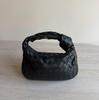 [Pre-Owned] Jodie Woven Leather Mini Tote Bag - Very Good #1B5HW51