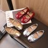 2025 Spring/Autumn Girls' Bow Leather Shoes – Stylish, Comfortable & Versatile