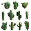 Цветущий букет Искусственный кактус Суккулентное растение Бонсай Офисный стол Декор для домашней вечеринки?