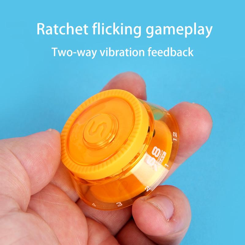 Магнитная счастливая рулетка EDC трещотка спиннер игрушка для пальцев для взрослых антистрессовая игрушка для детей инструмент для лечения СДВГ подарок