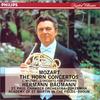 CD BAUMANN (HERMANN) - Mozart: Complete Horn Concerto PHCP10597 Japan Classical Used