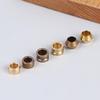 10 шт. Прочные латунные бусины для паракорда Модные DIY-аксессуары Наружный кулон Изолирующие бусины для браслета из паракорда Рукоделие