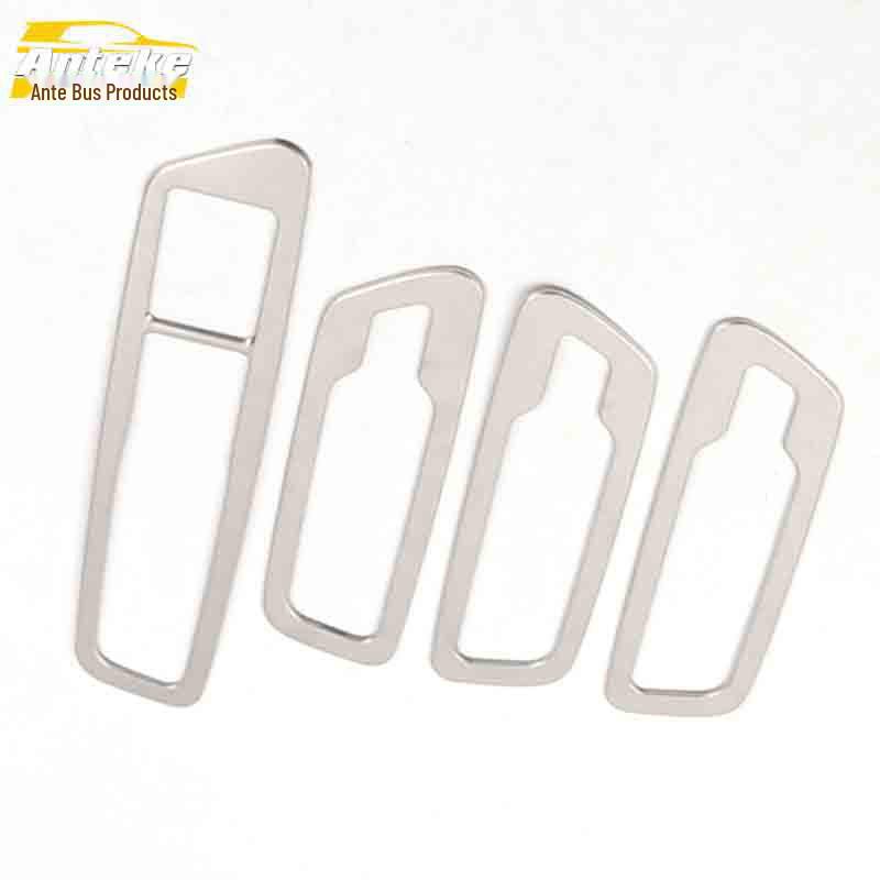 Boyue Стеклянная подъемная декоративная рамка из нержавеющей стали для оконных поручней, наклейка на кнопку переключателя