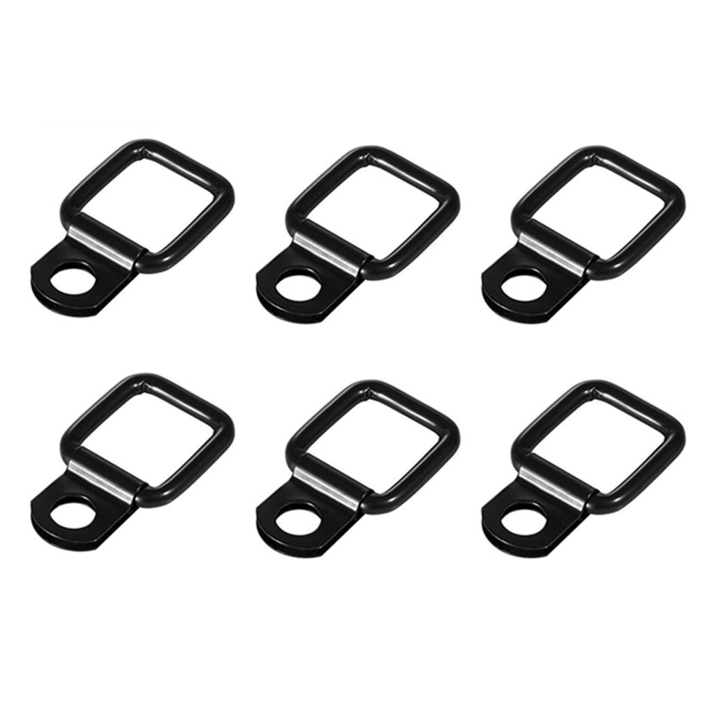 Привязное D-образное кольцо, пряжка, крючок для Jeep Wrangler TJ JK JL Gladiator JT 4XE 1997-2023, 2/4 двери, салон автомобиля