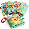 Baby Kids Intelligence Development 3D Sound Cloth Book Educational Toy
