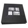 Фотоальбом из полиуретана вмещает 600 фотографий размером 4x6 дюймов с передним окном для семейной памяти о свадьбе