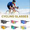 New Outdoor Bicycle Sunglasses Windproof Cycling Glasses Sun Protection Sports Sunglasses 9338