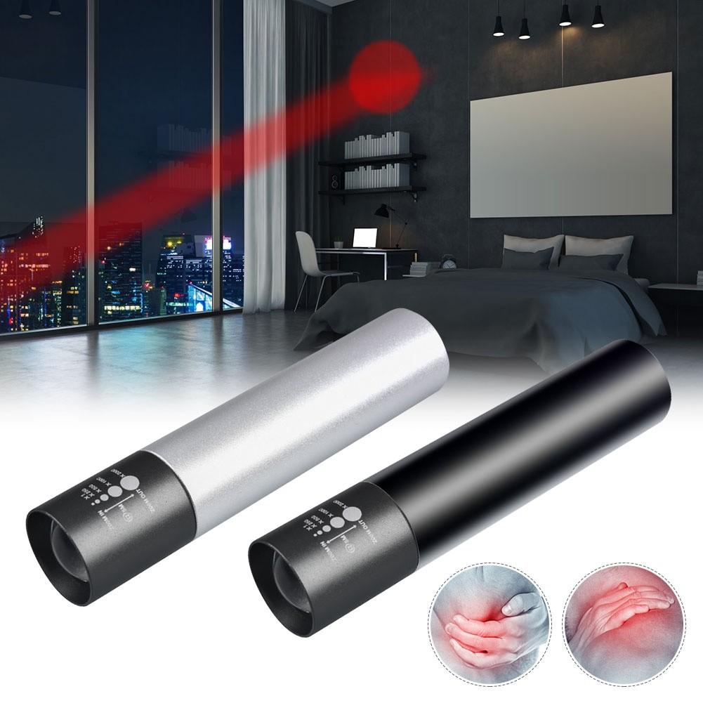Mini Portable Infrared Therapy Lamp Red Light Physiotherapy Flashlight Machine Muscle Relax Pain Relief Health Care Tool