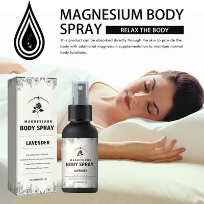 60 мл спрей для расслабления мышц, жидкий спрей для расслабления мышц, магниевый спрей, снимает напряжение, усталость, магниевый спрей для тела