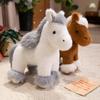 Little Pony Plush Toy Adorable Foal Stuffed Animal Doll Soft Realistic Horse Plushie Christmas