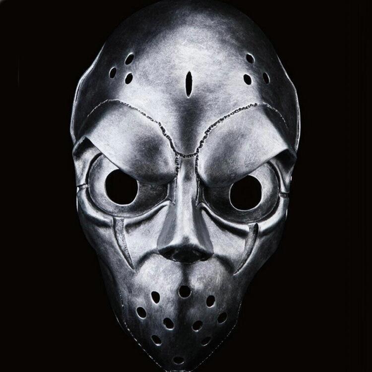 Страшная хоккейная маска на Хэллоуин для костюмов. Идеально подходит для вечеринок и ролевых мероприятий.