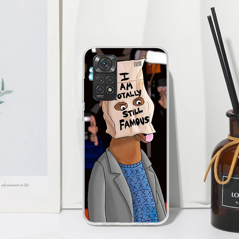 Cartoon B-BoJack Horsemans Phone Case For Xiaomi Redmi Note 15 13 14S 14 Pro Plus 12S 11S 10S 12 11E 10 11T Art Fundas Back Cove
