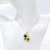 Gold Plated Cute Enamel Rocking Horse Pendant Necklace Zircon Winged Unicorn Necklace For Women Kids Party Birthday Jewelry Gift