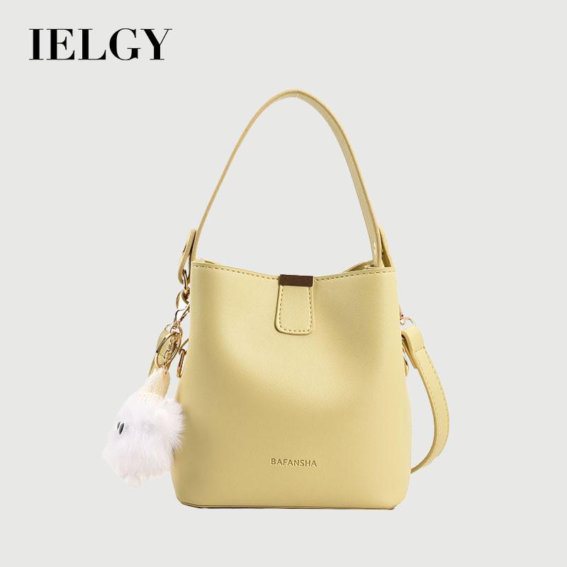 IELGY Spring Summer Retro Commuter Portable Bucket Bag