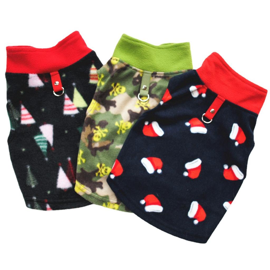 Одежда для домашних животных для собак, осенне-зимняя, флисовая, пряжка для тяги, 27 цветов