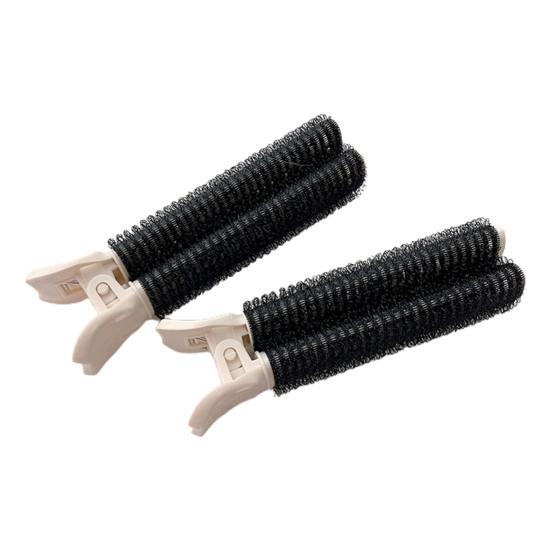 2 шт., хорошие, без нагревания, для увеличения объема волос, липкие, «сделай сам», пухлые неэлектрические бигуди, инструмент для укладки, зажимы для корней