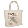 Sac isotherme - PLANETEE - isotherme Francette Définition - coton imprimé en France - grande contenance - anses solides