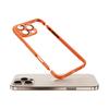 Роскошный цветной бампер для iPhone 16 15 14 Plus 13 12 11 Pro Max Противоударный жесткий пластик Защита камеры Рамка Полый чехол