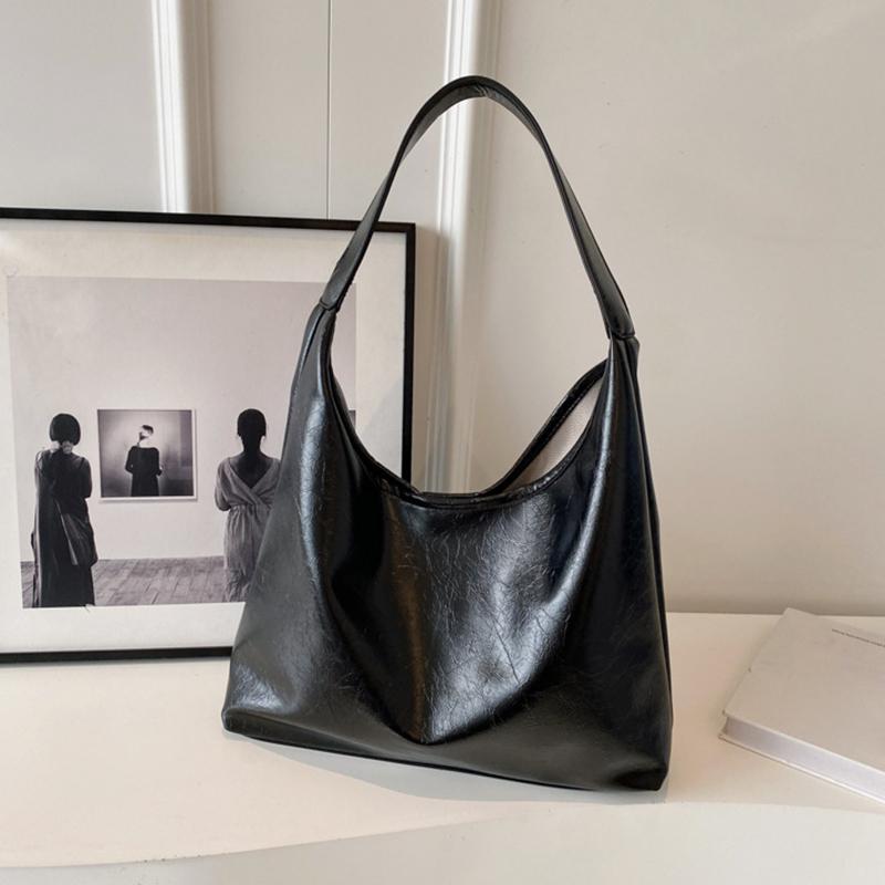 Yogodlns Мягкая качественная сумка из искусственной кожи подмышкой, винтажная винно-красная женская сумка через плечо, большая дорожная сумка, женская универсальная сумка-тоут