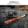 AKASO Brave 7 LE Экшн-камера, водонепроницаемая IPX7, подводная съемка, двойной цвет, внешний микрофон, 1350 мАч x2, 4K60FPS, 20 МП, (Водонепроницаемость 40 м),