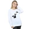 Disney Womens/Ladies Mary Poppins Flying Silhouette Sweatshirt