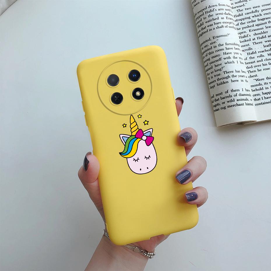 Чехол для Huawei Nova Y91 2023, милый мультяшный кот, Funda, мягкая силиконовая задняя крышка для Huawei NovaY91 Y 91 STG-LX1 STG-LX2, чехол для телефона
