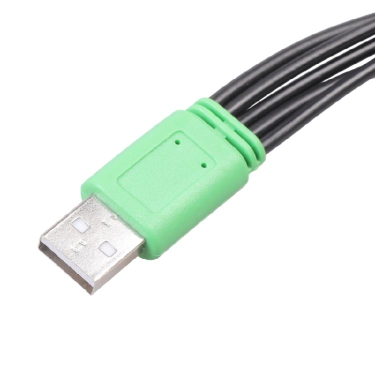 USB 5V Кабель питания для зарядки Быстроразъемный 5V USB на 5.5x2.1mm 4.0x1.7mm 2.0x0.6mm 2.5x0.7mm 3.5x1.35mm для Настольной лампы