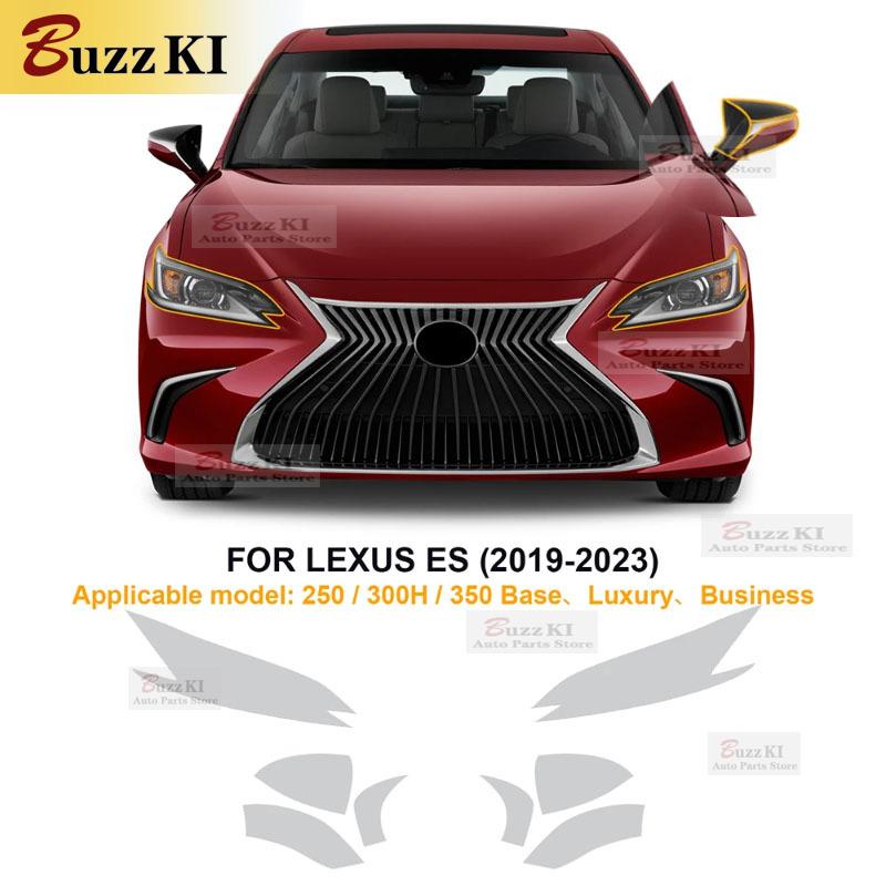 Для Lexus ES 250 300H 350 - Пленка на фары автомобиля из ТПУ, комплект Clear Bra, наклейка, предварительно вырезанная, защита краски от царапин, автомобильная пленка