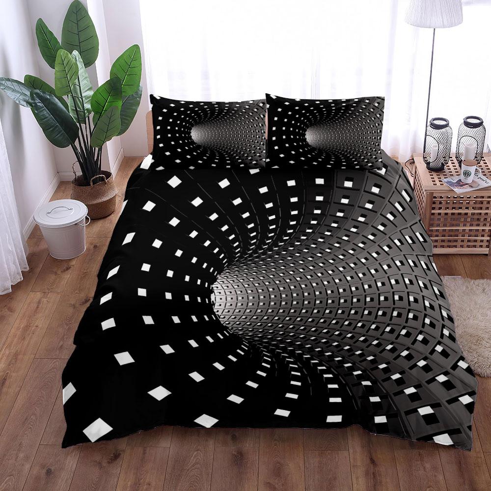 Комплект постельного белья Magical Space Optical Art Single Twin Double Queen King Cal King Size Комплект постельного белья
