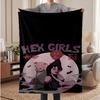 Hex Girls Soft Warm Flannel Blankets Comfortable Blanket for Home Decoration Gifting