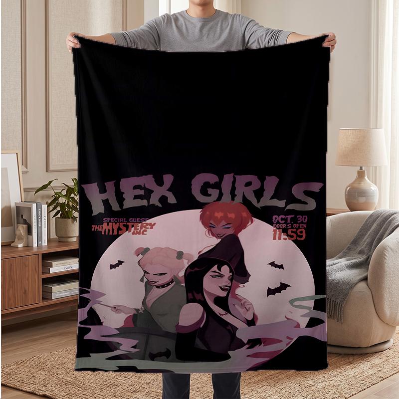 Hex Girls Soft Warm Flannel Blankets Comfortable Blanket for Home Decoration Gifting