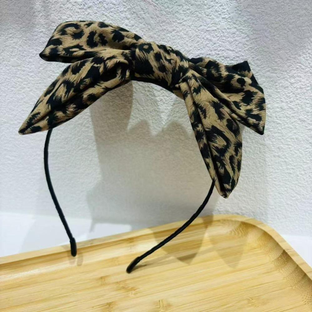 Cloth Bow Headband Bowknot Hair Clip Decoration Sweet Women Headband Women