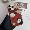 Popular Animation P-Pucca Phone Case For IPhone 17 16 15 11 12 13 14 Pro Max Soft Corrugated Silicone Cover Case