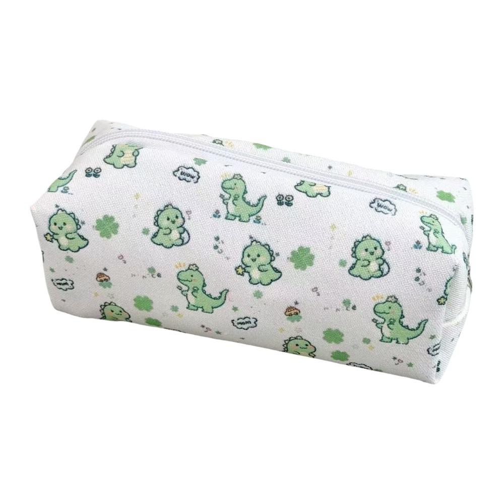 Dinosaur Pattern Dinosaur Pencil Case Large Capacity Stationery Organizer  School Supplies