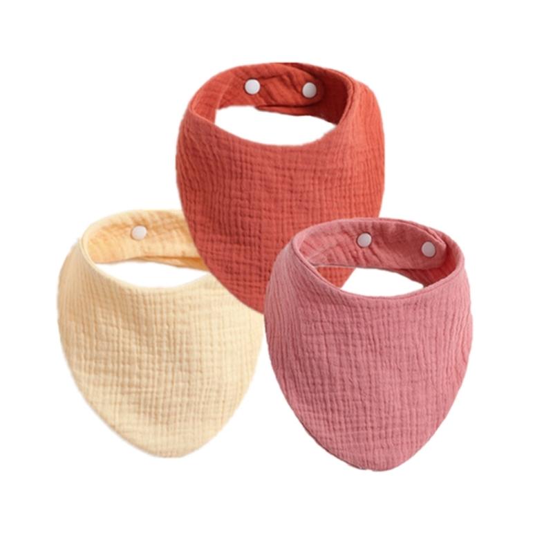 3 ШТ/5 ШТ Муслиновые слюнявчики Детское полотенце для лица Мочалка Слюнявчики для малышей Шарф на шею для малышей Детские вещи Дропшиппинг